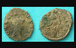 Gallienus, Fidelity of the Army reverse